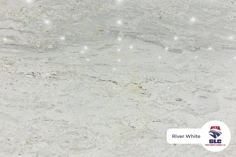 River White, granite slab