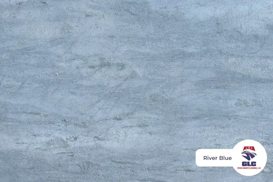 River Blue, marble slab