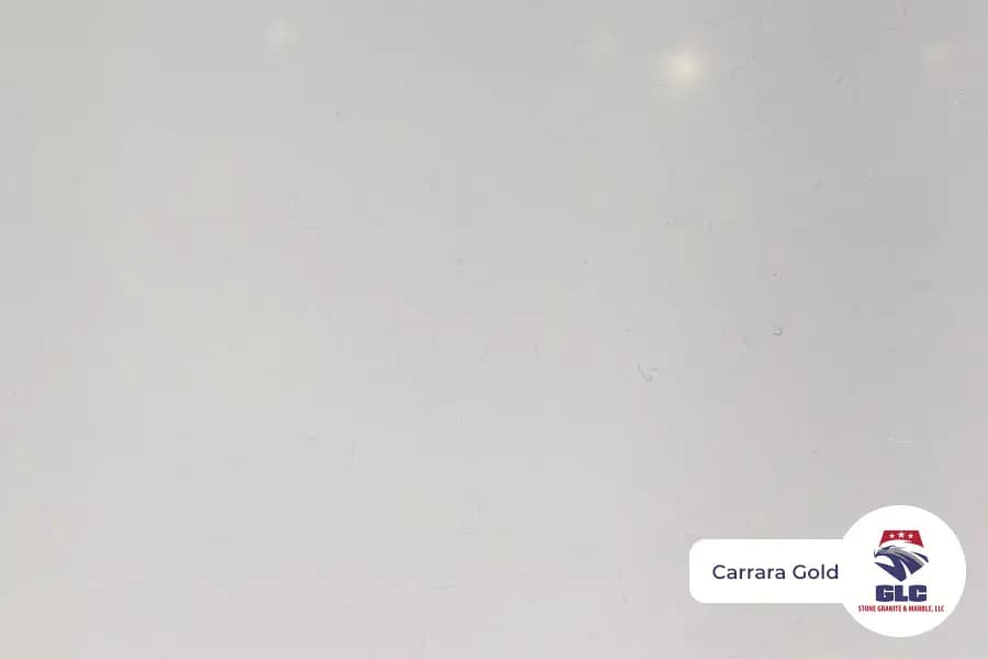 Carrara Gold, quartz slab