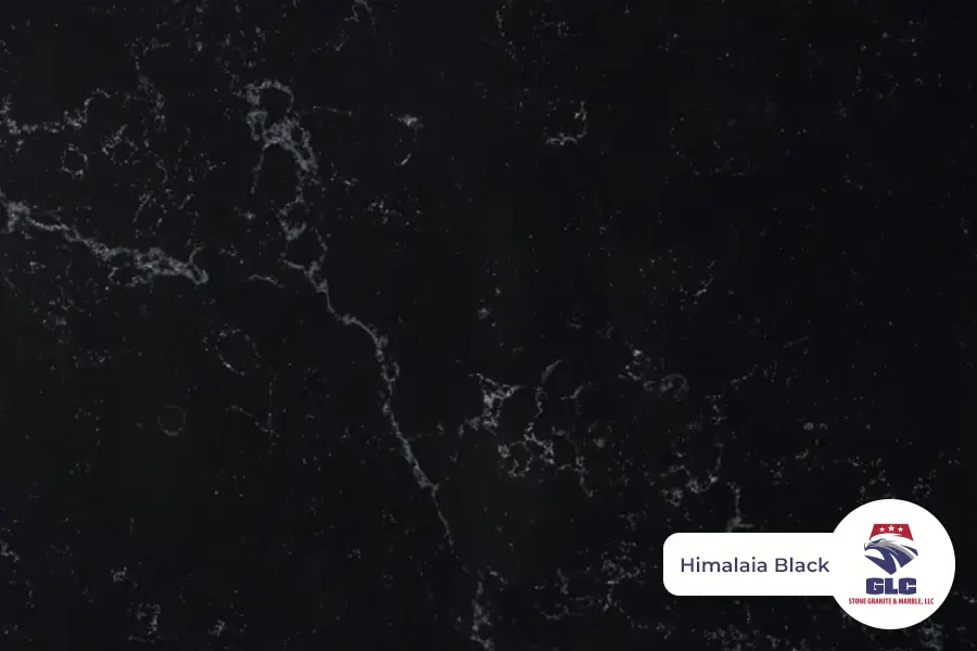 Himalaia Black, quartz slab