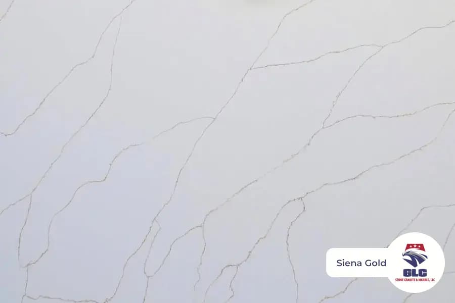 Siena Gold, quartz slab