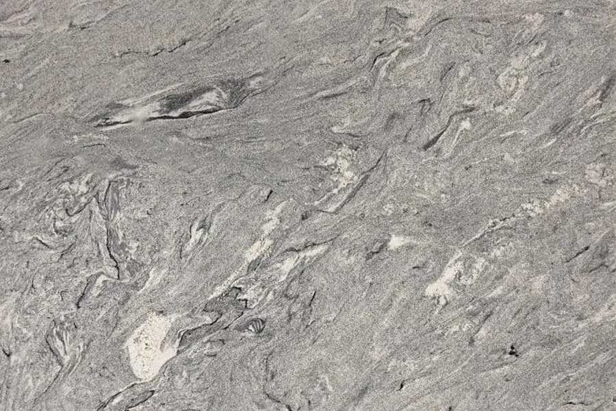 Natural granite slab with mineral movement