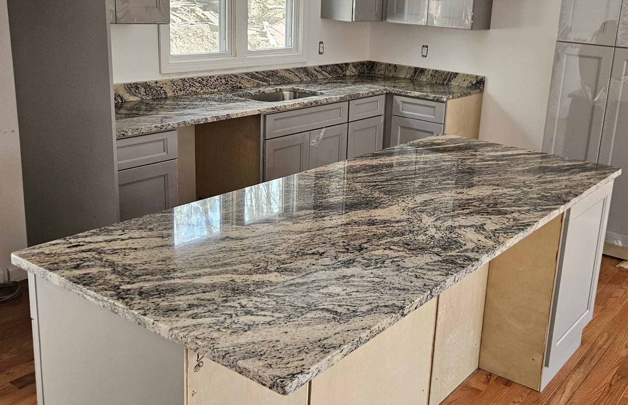 GLC Stone installation: completed residential project