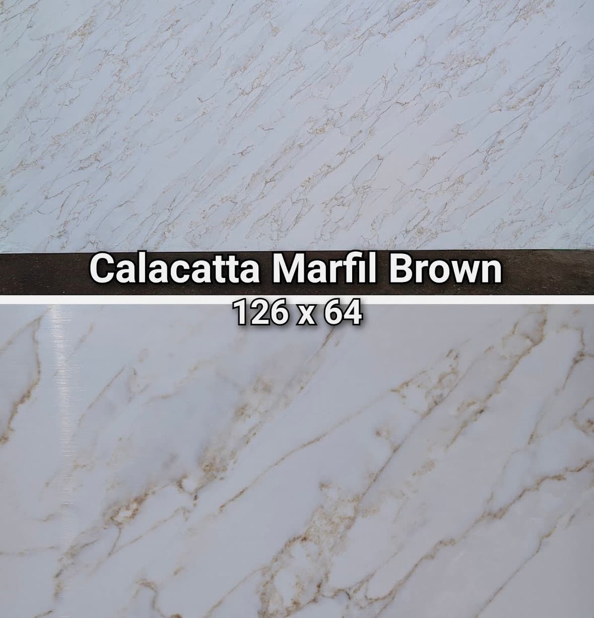 Marfil Brown quartz slab